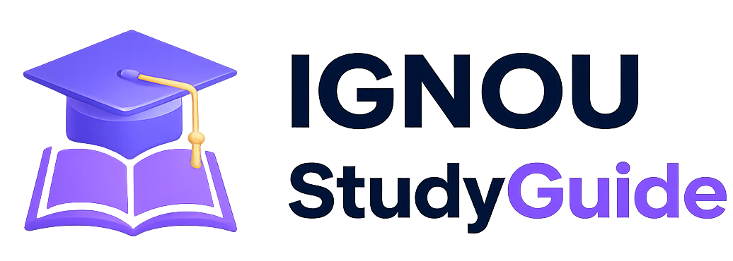 IGNOU STUDY GUIDE Logo