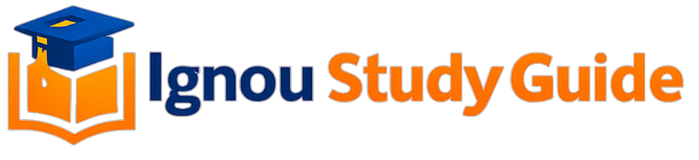 IGNOU STUDY GUIDE Logo
